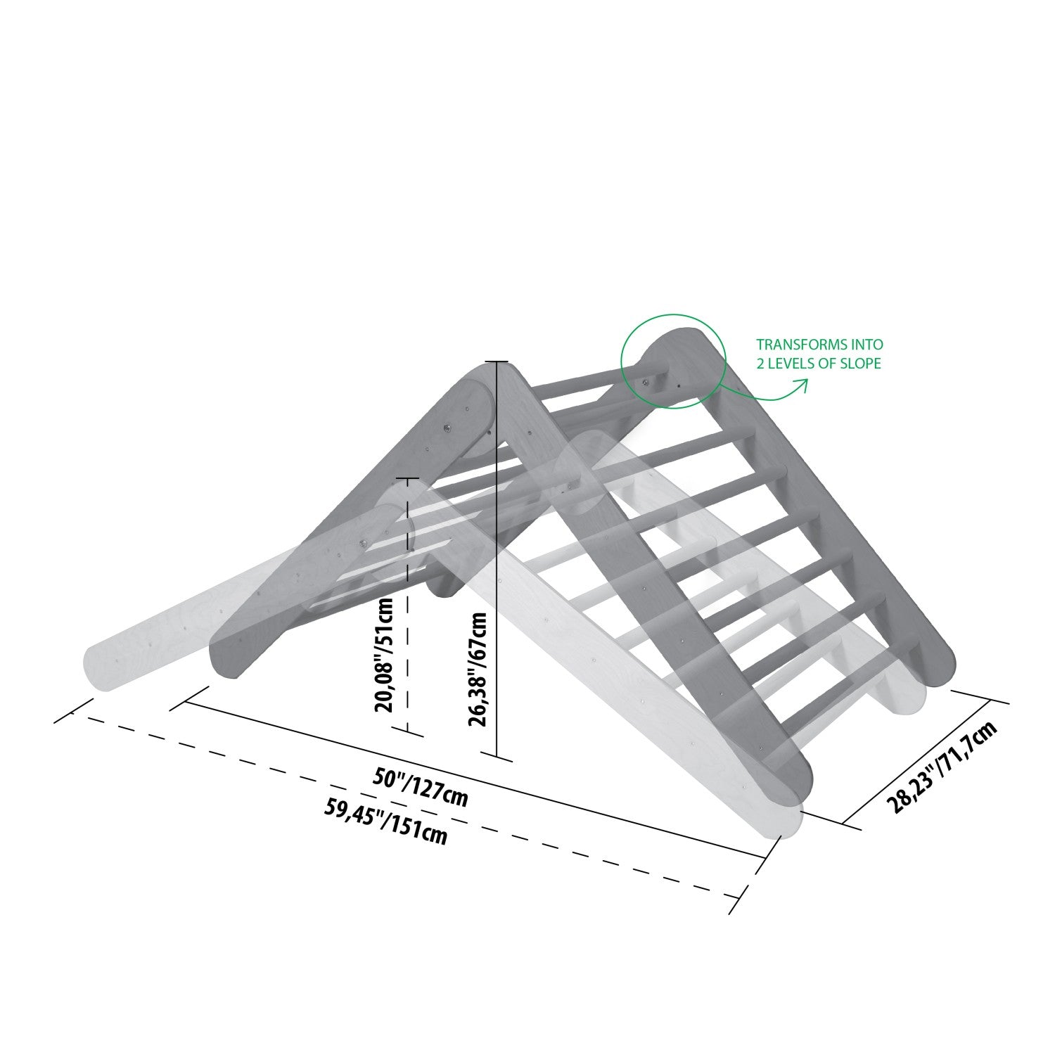 Montessori Climbing Triangle
