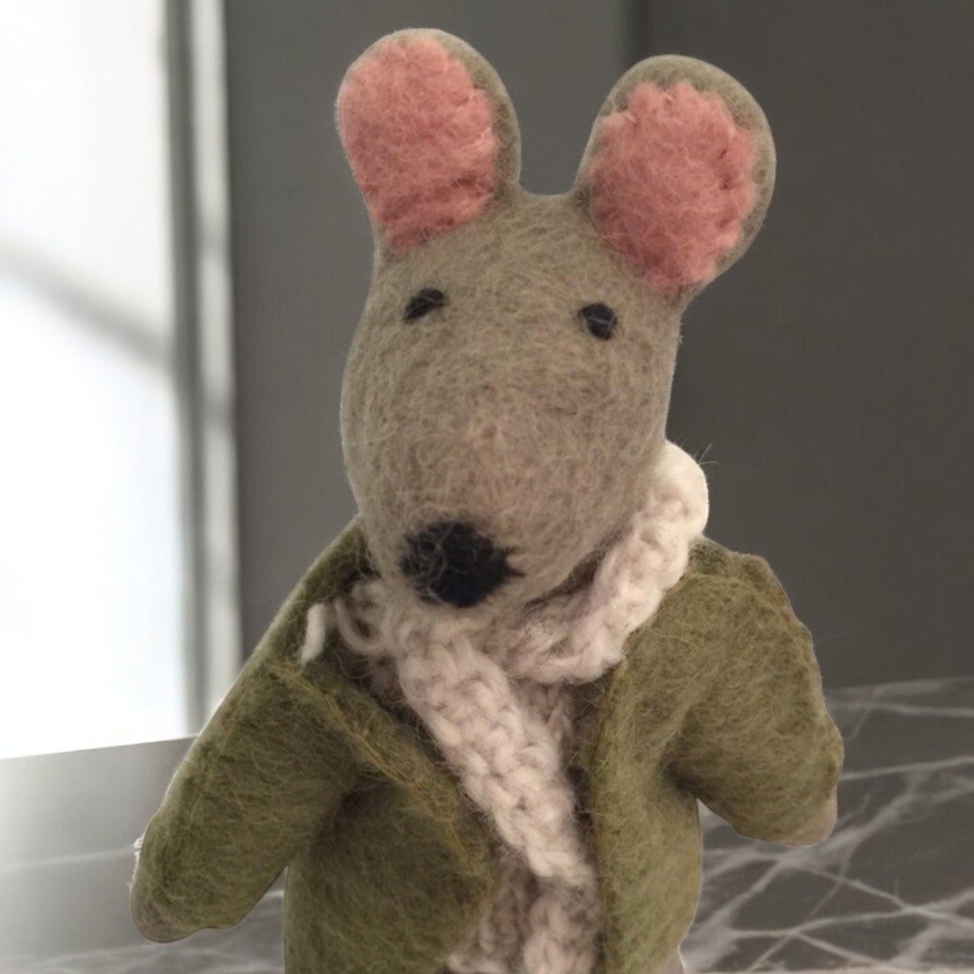 Montessori Filzpuppe Herr Ratty - verysuperb