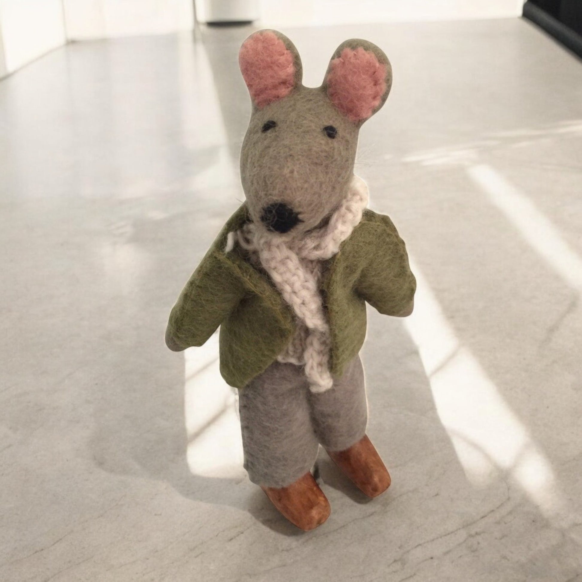Montessori Filzpuppe Herr Ratty - verysuperb