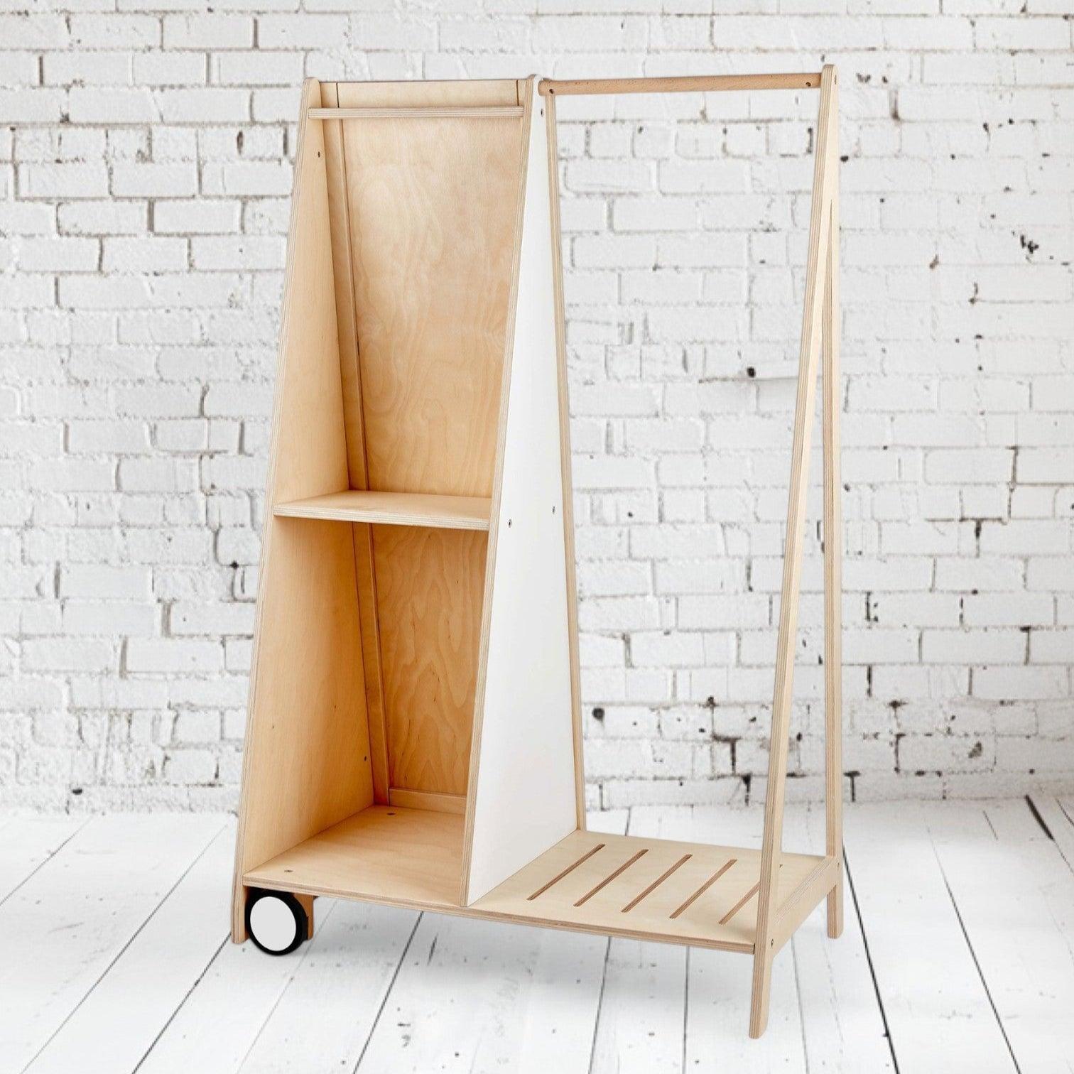 Educo Montessori Kleiderständer – Kinder Garderobe aus Holz
