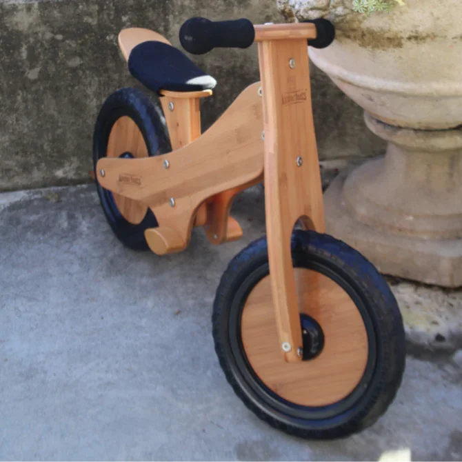 Kinderfeets Bambus-Laufrad Classic: Hochwertiges preisgekröntes Design