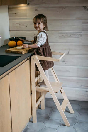 Montessori Lernturm faltbar - verysuperb