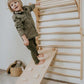 Montessori Pikler Kletterdreieck mit Rampe & Sprossenwand - verysuperb