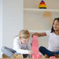 Montessori Rosa Turm von Nienhuis – Ein Klassiker! - verysuperb