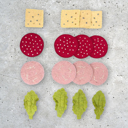 Montessori Sandwichbelag-Set - verysuperb