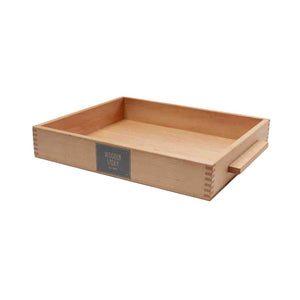 Wooden Story – Montessori Sandtablett mit Zubehör | Natur