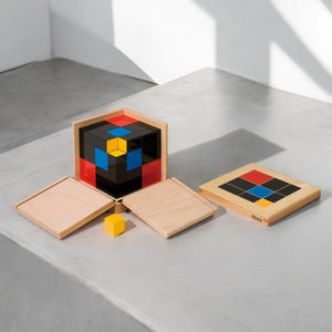 Montessori Trinomischer Kubus – Geometrische und mathematische Entwicklung - verysuperb