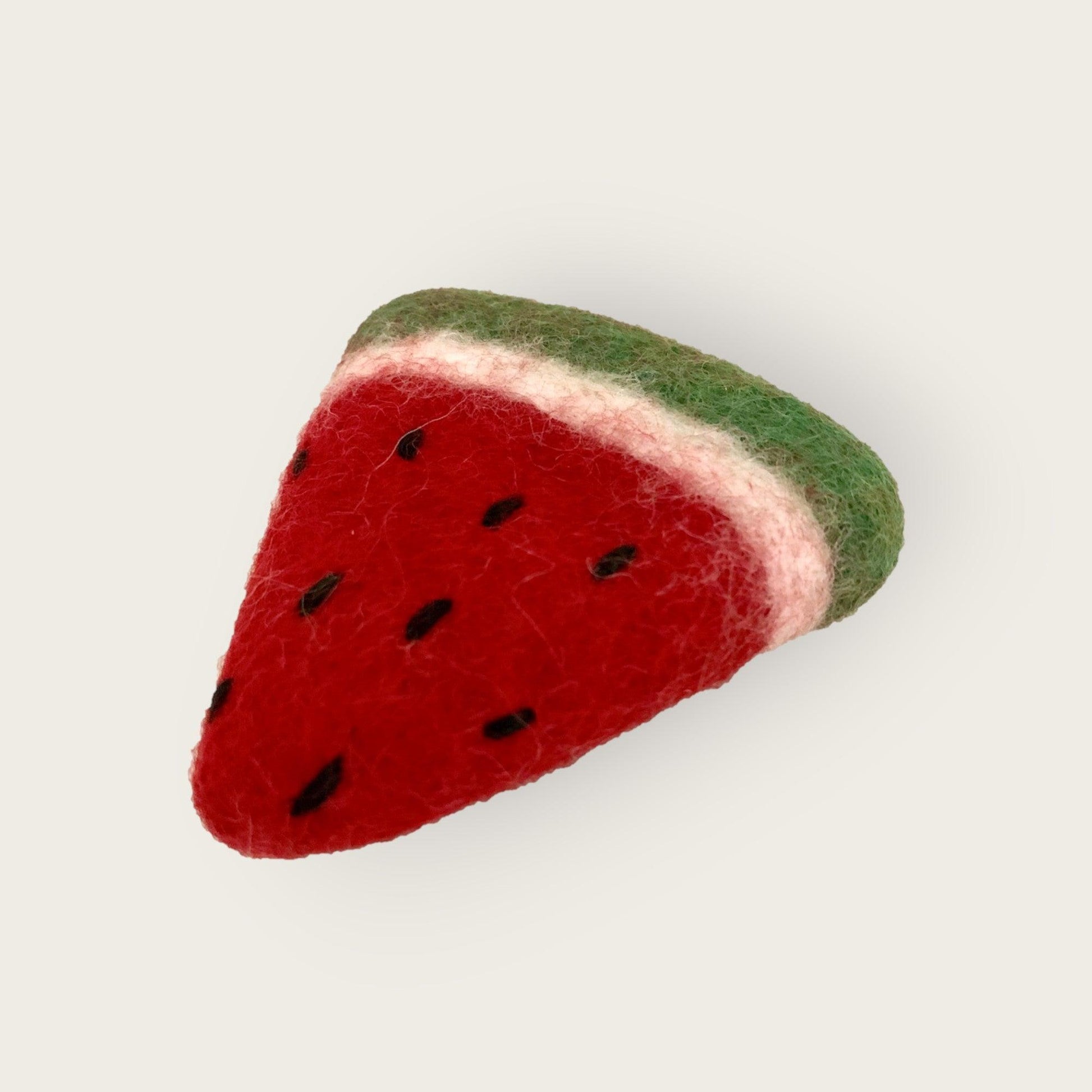 Montessori Wassermelone aus Filz - verysuperb