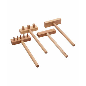 Wooden Story – Montessori-Zubehör für Tablett | Natur