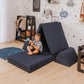 Spielsofa Set Blau – Modulares Kindersofa | Monboxy