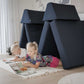 Spielsofa Set Blau – Modulares Kindersofa | Monboxy