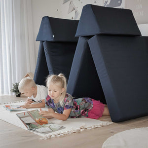 Montessori Spielsofa Set Blau | Monboxy
