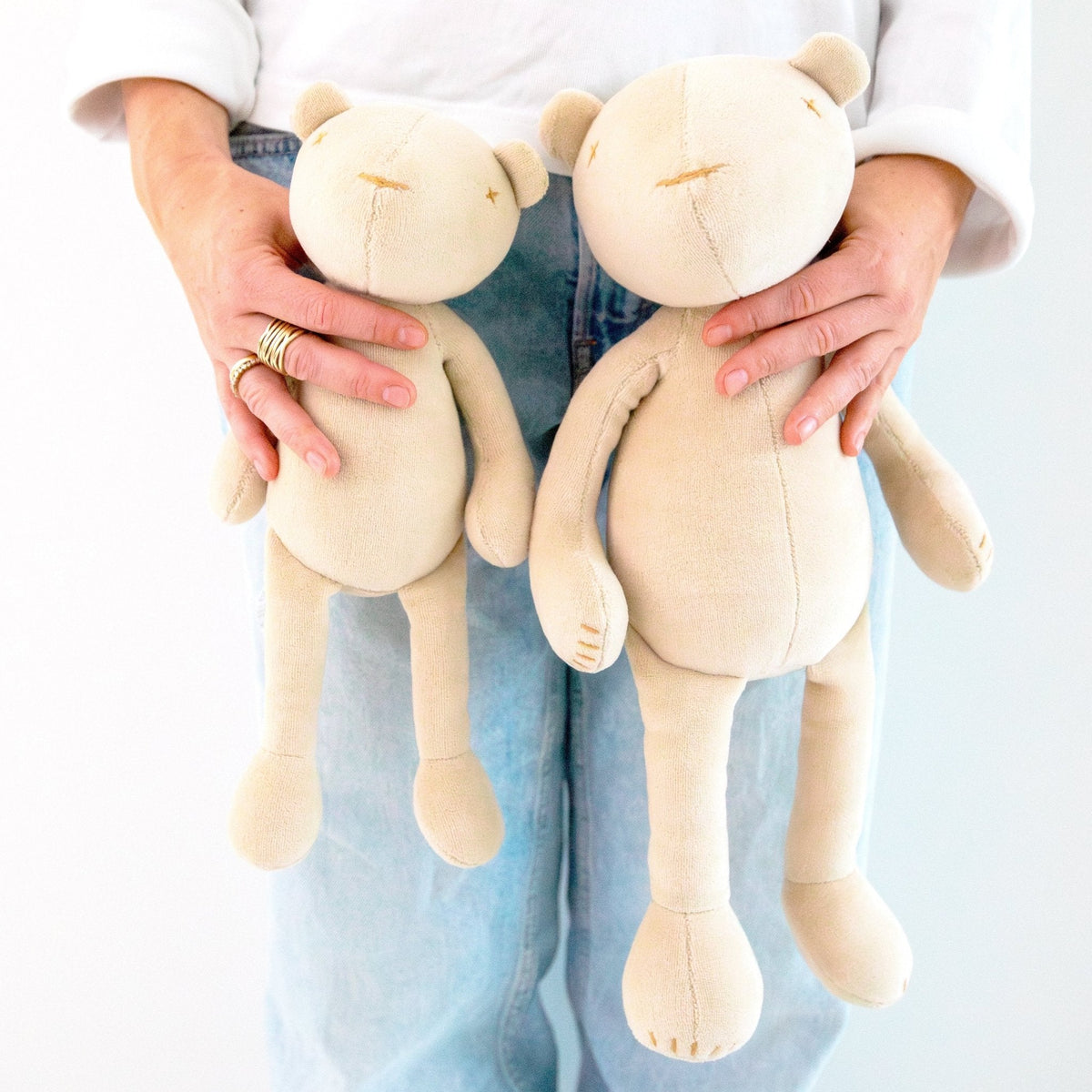 Adada Jermaine 2er Pack – Teddybär M & L