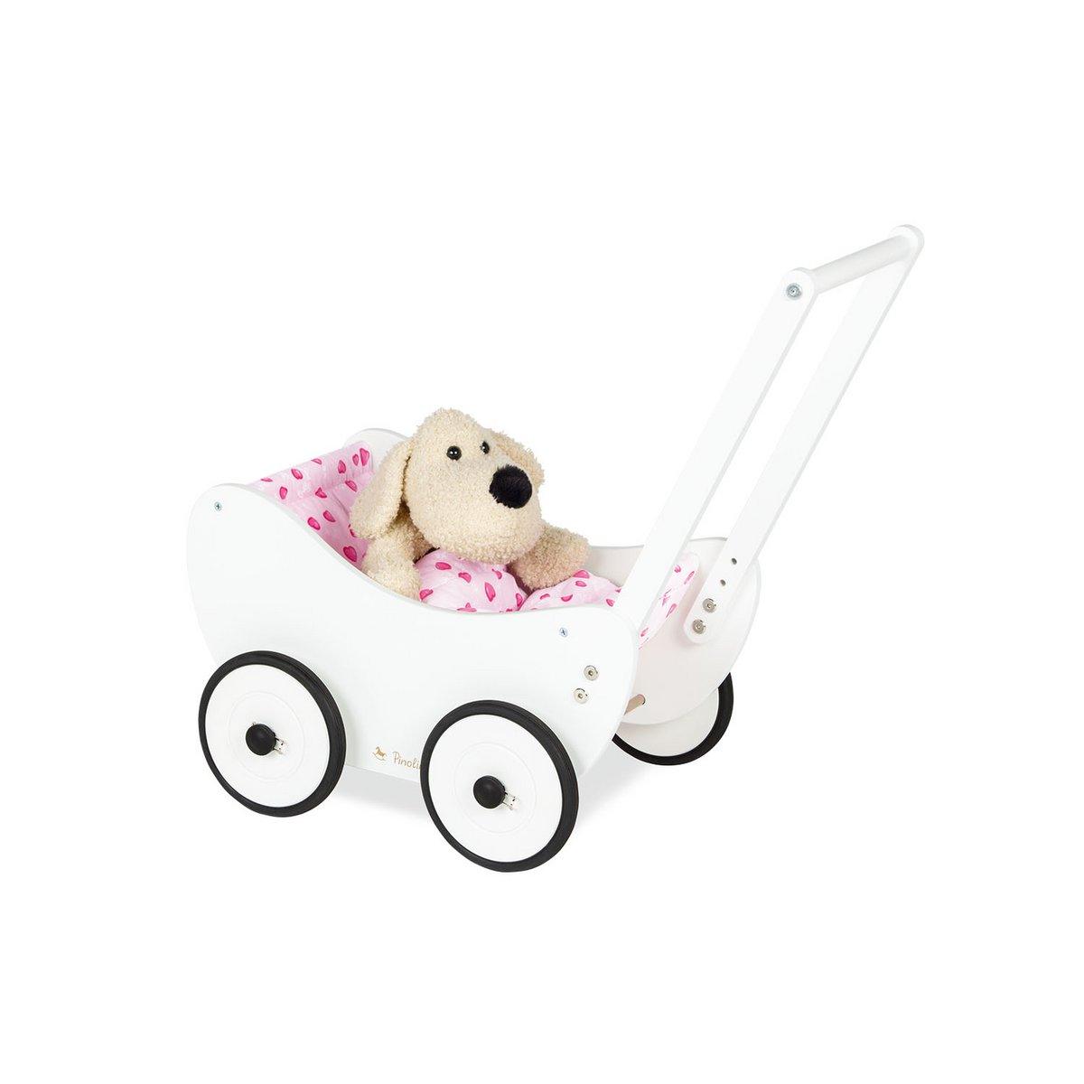 Pinolino Kinderträume Puppenwagen 'Trixi', weiß, 2-teilig - verysuperb