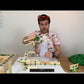 JOIN CLIPS Set mit 400 Clips und 80 Bauplatten in luxuriöser Holzkiste