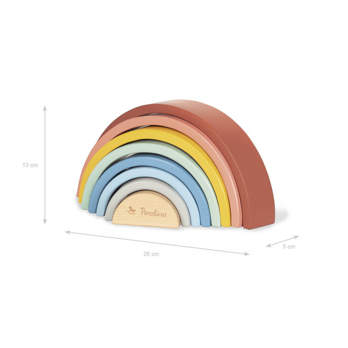 Regenbogen aus Holz 'Ruby' - verysuperb