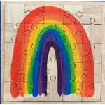 Regenbogen-Puzzle 25-teilg von Papoose! - verysuperb