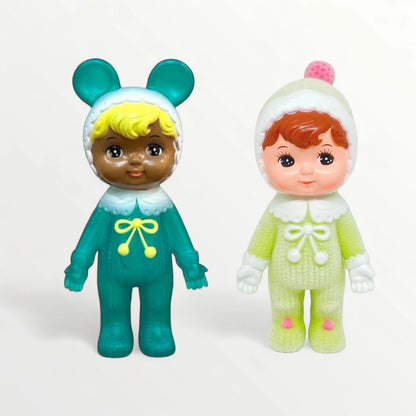 Kodama Toy Charmy-Chan Set: 1x Sunshine + 1x Pom-Pom-Hut Sofubi -Limited Japan