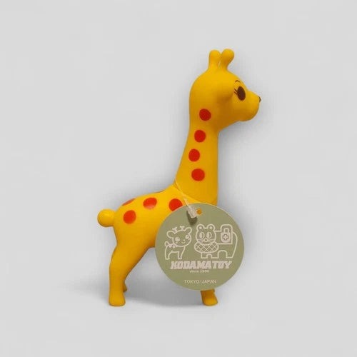 Giraffe Gelb Little Sofubi – Designer Toy Limited Japan | Kodama Toy