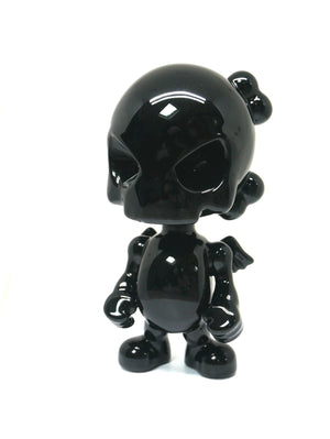 SkullHead Black Porcelain by Huck Gee - verysuperb