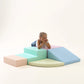 5-teiliges Softplay Bausteinset Helles Pastell XL | IGLU