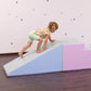 IGLU – Softplay Kletter-Set Treppe & Rutsche | Pastell
