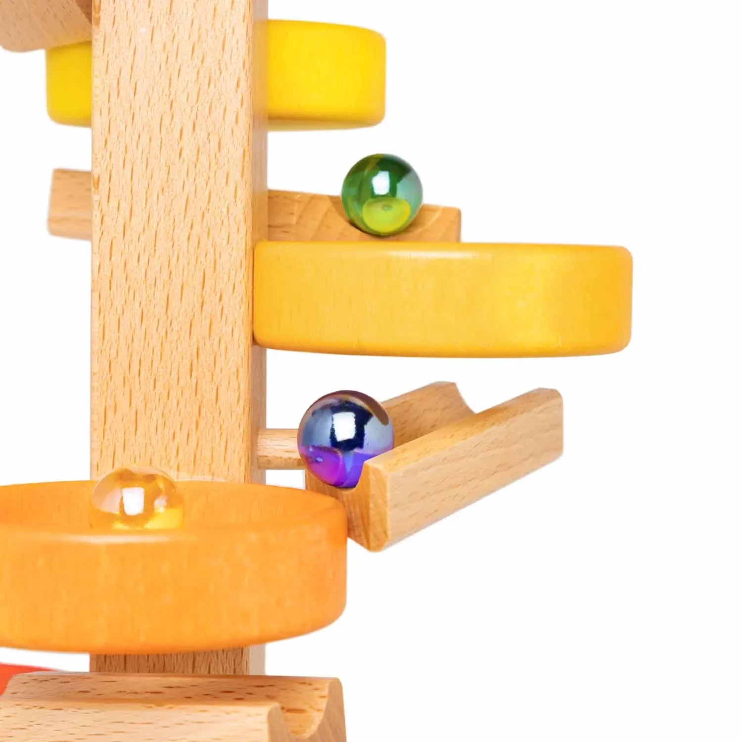 Entdecke die hochwertige Murmelbahn von Beck Holzspielzeug