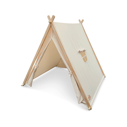 Tipi Zelt für Kinder: Spielzelt aus Holz 140 cm