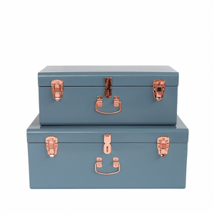 Trunk-Set 'Blaubeerblau' von Treasure Trunks - verysuperb