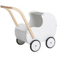 Puppenwagen Klassiker in weiß aus Holz