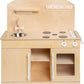 Kinderküche XL – Große Spielküche aus Holz | Van Dijk Toys