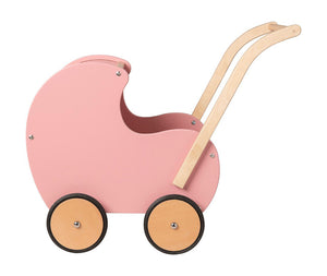 Puppenwagen rosa Klassiker aus Holz
