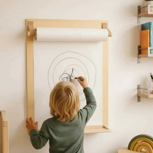 Zeichenbrett für Kinder und Papierrolle | leg&go
