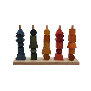 Wooden Story – Zaunpuzzle | Bunt