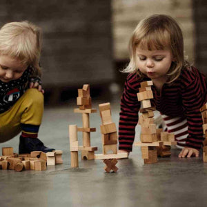 Wooden Story – Turmpuzzle aus Holz | Natur