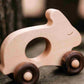 Wooden Story – Spielzeug auf Rädern Hase | Natur