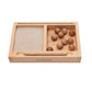 Wooden Story – Montessori Sand Schreibtablett Klein | Natur